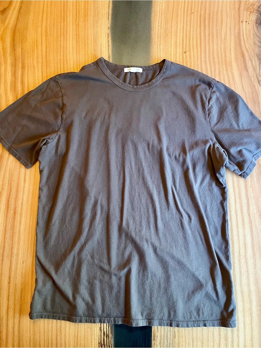 Huckberry Brown Forty Five Supima Cotton Tee